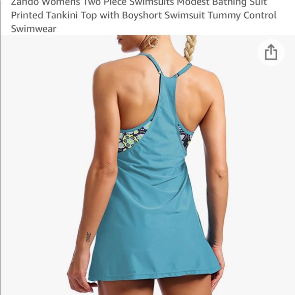 Long Tankini - Picture 2 of 6